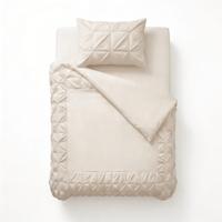 Sleeptime Border Pintuck Beige 140 x 200/220 cm