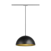 SLV Hanglamp voor railForchini M 40 zwart-wit 1-fase Ø 40cm - 1008539