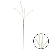 Countryfield kunsttak met 6 pluimen crème 112 cm | 24 stuks