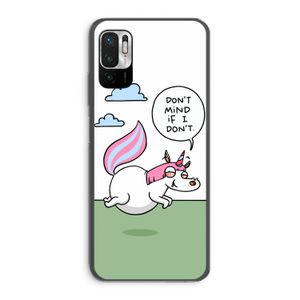 Unicorn: Xiaomi Redmi Note 10 5G Transparant Hoesje