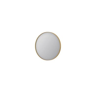 INK SP15 Spiegel - 60x4x60cm - rond - verzonken in aluminium kader - aluminium Mat goud 8408562