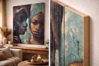 Foto op ayoushout 30x30 cm