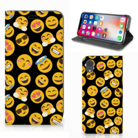 Apple iPhone Xr Hoesje met Magneet Emoji