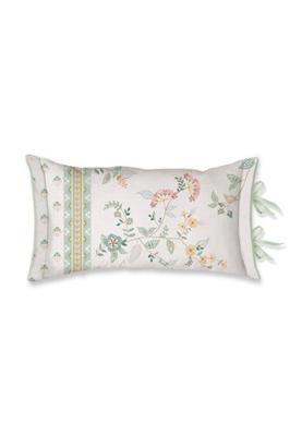 Pip Studio Pip Studio Kili Flower Cushion - Wit 35x60 cm