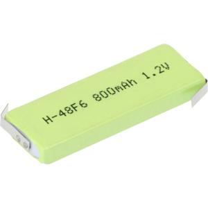 Mexcel HPE-F6-800 Speciale oplaadbare batterij Prismatisch Z-soldeerlip NiMH 1.2 V 770 mAh