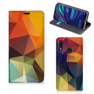 Huawei Y7 hoesje Y7 Pro (2019) Stand Case Polygon Color