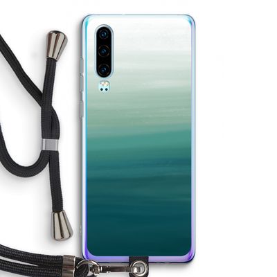 Ocean: Huawei P30 Transparant Hoesje met koord