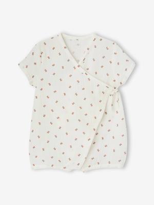 Combishort babymeisje personaliseerbaar ecru