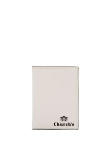 Church's porte-cartes pliant St James en cuir - Blanc