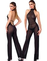 * NOIR handmade Jumpsuit met halternek en strass, F2730855