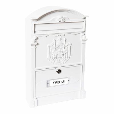 Brievenbus Arregui Wit 26 X 9 X 42 CM Metaal Aluminium