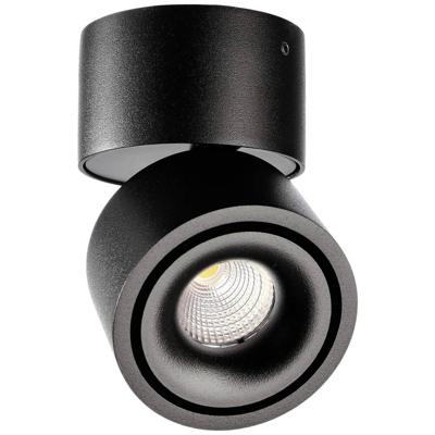 Deko Light Uni II Mini Plafondopbouwarmatuur LED vast ingebouwd 8 W Energielabel: G (A - G) Warmwit Diepzwart (RAL 9005)