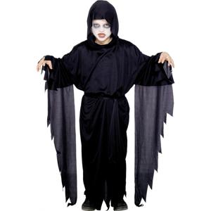 Halloween Scream verkleedkostuum voor kinderen - zwart - mantel - met capuchon