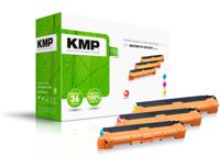 KMP Tonercassette vervangt Brother TN-247C, TN-247M, TN-247Y, TN247C, TN247M, TN247Y Compatibel Cyaan, Magenta, Geel 2300 bladzijden B-T125X - thumbnail