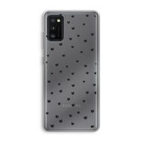Kleine kattenkopjes: Samsung Galaxy A41 Transparant Hoesje