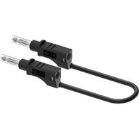 Electro PJP 2214/600V-CD1-25N Meetsnoer Steekaansluiting 4 mm 25 cm Zwart 1 stuk(s)