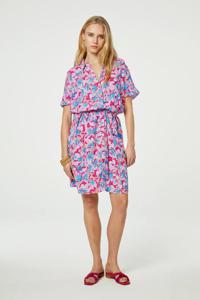 Fabienne Chapot Jurk Boyfriend Dress - Pink Figs