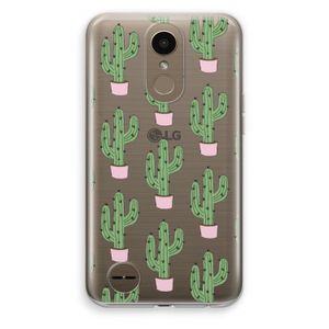 Cactus Lover: LG K10 (2017) Transparant Hoesje