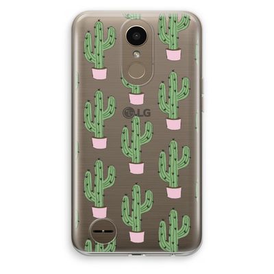 Cactus Lover: LG K10 (2017) Transparant Hoesje