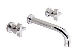 Wastafelmengkraan Cisal Barcelona 3-gats 200mm BA01351021 Chroom OP = OP