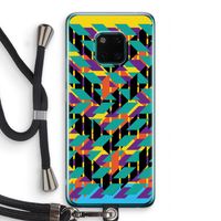 Skew Bee 1: Huawei Mate 20 Pro Transparant Hoesje met koord