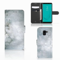 Hoesje Samsung Galaxy J6 2018 Painting Grey - thumbnail
