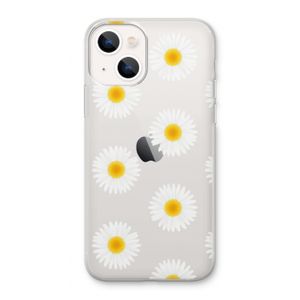 Margrietjes: iPhone 13 Transparant Hoesje