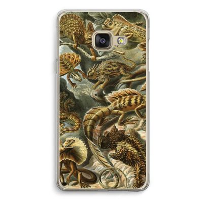 Haeckel Lacertilia: Samsung A3 (2017) Transparant Hoesje
