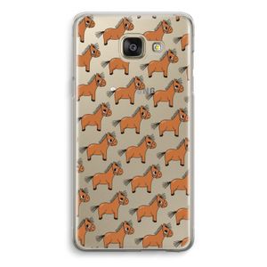 Pony: Samsung Galaxy A5 (2016) Transparant Hoesje