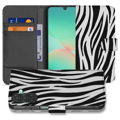 Samsung Galaxy A26 Zebra | Book Case | Samsung Galaxy A26 Zebra | Book Case |