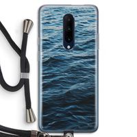 Oceaan: OnePlus 7 Pro Transparant Hoesje met koord
