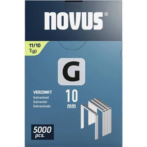 Novus Tools 042-0767 Nieten met plat draad Type 11 5000 stuk(s) Afm. (l x b x h) 10 x 10.6 x 10 mm