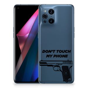 OPPO Find X3 | X3 Pro Silicone-hoesje Pistol DTMP