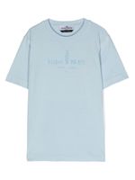 Stone Island Junior t-shirt à motif Compass - Bleu - thumbnail