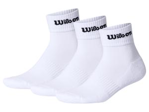 WILSON 3 paar sokken (Wit, 35-38)