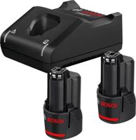 Bosch Professional Starterset 2x GBA 12V Accu 3.0Ah + Snellader GAL 12V-40 - 1600A019RD Bosch Professional Starterset 2x GBA 12V Accu 3.0Ah + Snellader GAL 12V-40 - 1600A019RD
