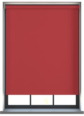 Elektrisch Rolgordijn - Bella rood