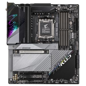 Gigabyte X670E AORUS MASTER (REV. 1.0) Moederbord Socket AMD AM5 Vormfactor ATX Moederbord chipset AMD® X670