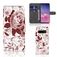 Hoesje Samsung Galaxy S10 Plus Watercolor Flowers - thumbnail