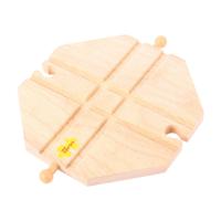 Bigjigs houten rails kruisingsplateau