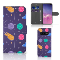 Samsung Galaxy S10 Plus | Wallet Case | met Pasjes | Space