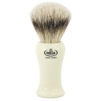 Omega scheerkwast 100% super badger crème handvat 12,5cm