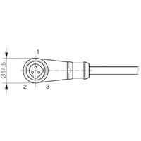 Contrinex 623 000 940 Aansluitkabel S13-3FUW-020 1 stuk(s)