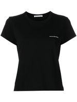 Alexander Wang t-shirt à logo imprimé - Noir - thumbnail