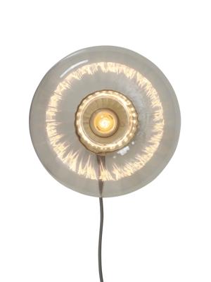 Wandlamp Brussel - Goud/Glas - Ø27cm