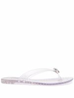 Casadei sandales à ornements en cristal - Gris