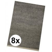 8x Luxe hobby overtrekpapier