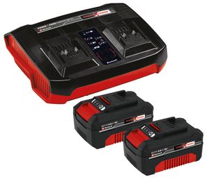 Einhell 18 V/4.0 Ah Starter Kit - 2 accu&apos;s - DUO-lader - 4512112