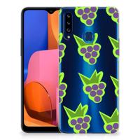 Samsung Galaxy A20s | Siliconen Case | Druiven