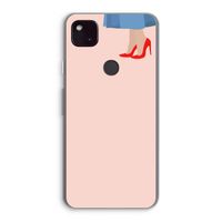 High heels: Google Pixel 4a 5G Transparant Hoesje